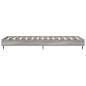 Preview: Bettrahmen Sonoma-Grau 80 x 200 cm Holzwerkstoff
