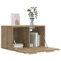 Preview: Wandschrank 60 x 36,5 x 35 cm Holzwerkstoff Artisan-Eiche
