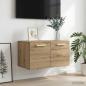 Preview: Wandschrank 60 x 36,5 x 35 cm Holzwerkstoff Artisan-Eiche