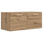 Preview: Wandschrank Wandhalterung Artisan-Eiche 80 x 36,5 x 35 cm