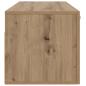 Preview: Wandschrank Wandhalterung Artisan-Eiche 80 x 36,5 x 35 cm