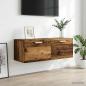 Preview: ARDEBO.de - Wandschrank Altholz 100 x 36,5 x 35 cm Holzwerkstoff