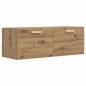 Preview: Wandschrank 100 x 36,5 x 35 cm Holzwerkstoff Artisan-Eiche