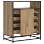 Preview: Schubladenschrank 4-Schublade Artisan-Eiche 70 x 41 x 83,5 cm