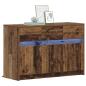 Preview: TV-Schränk 91 x 34 x 61 cm Altholz Holzwerkstoff