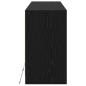 Preview: TV-Schränk 91 x 34 x 61 cm Schwarze Eiche Holzwerkstoff