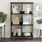 Preview: ARDEBO.de - Regal 4 Ebenen 78,5 x 33 x 117,5 cm Metall PB