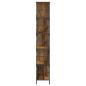 Preview: Regal 4 Ebenen 78,5 x 33 x 188,5 cm Metall PB Altholz