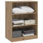 Preview: Kleiderschrank Artisan-Eiche 77 x 48 x 102 cm PB