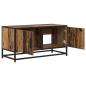Preview: TV-Schränk 80 x 34,5 x 40 cm Altholz Holzwerkstoff