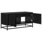 Preview: TV-Schränk 80 x 34,5 x 40 cm Schwarze Eiche Holzwerkstoff