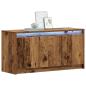 Preview: TV-Schränk 100 x 34 x 50 cm Altholz Holzwerkstoff