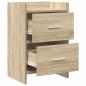 Preview: Nachttische Sonoma-Eiche 40 x 30 x 60 cm Holzwerkstoff