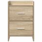 Preview: Nachttische Sonoma-Eiche 40 x 30 x 60 cm Holzwerkstoff