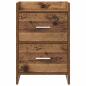 Preview: Nachttische Altholz 40 x 30 x 60 cm Holzwerkstoff