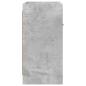 Preview: Nachttische 2 stk. Betongrau 40 x 30 x 60 cm Holzwerkstoff