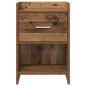 Preview: Nachttische Altholz 40 x 30 x 60 cm Holzwerkstoff