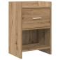 Preview: Nachttische Artisan-Eiche 40 x 30 x 60 cm Holzwerkstoff