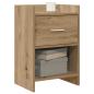Preview: Nachttische 2 stk. Artisan-Eiche 40 x 30 x 60 cm Holzwerkstoff