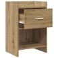 Preview: Nachttische 2 stk. Artisan-Eiche 40 x 30 x 60 cm Holzwerkstoff