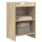 Preview: Nachttische 2 stk. Sonoma-Eiche 40 x 30 x 60 cm Holzwerkstoff