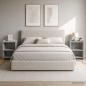 Preview: Nachttische 2 stk. Grau Sonoma 40 x 30 x 60 cm Holzwerkstoff