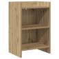 Preview: ARDEBO.de - Nachttische Artisan-Eiche 40 x 30 x 60 cm Holzwerkstoff