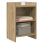 Preview: Nachttische 2 stk. Artisan-Eiche 40 x 30 x 60 cm Holzwerkstoff