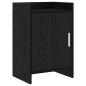 Preview: ARDEBO.de - Nachttische Schwarze Eiche 40 x 30 x 60 cm Holzwerkstoff