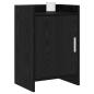 Preview: Nachttische Schwarze Eiche 40 x 30 x 60 cm Holzwerkstoff