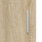 Preview: Nachttische 2 stk. Sonoma-Eiche 40 x 30 x 60 cm Holzwerkstoff