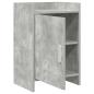 Preview: Nachttische 2 stk. Betongrau 40 x 30 x 60 cm Holzwerkstoff