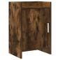 Preview: ARDEBO.de - Nachttische Geräucherte Eiche 40 x 30 x 60 cm Holzwerkstoff
