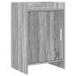 Preview: ARDEBO.de - Nachttische Grau Sonoma 40 x 30 x 60 cm Holzwerkstoff