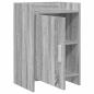 Preview: Nachttische Grau Sonoma 40 x 30 x 60 cm Holzwerkstoff