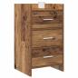 Preview: Nachttische Altholz 40 x 36 x 70 cm Holzwerkstoff