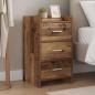Preview: Nachttische Altholz 40 x 36 x 70 cm Holzwerkstoff