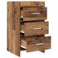 Preview: Nachttische Altholz 40 x 36 x 70 cm Holzwerkstoff
