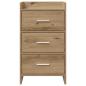 Preview: Nachttische Artisan-Eiche 40 x 36 x 70 cm Holzwerkstoff