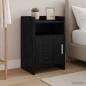 Preview: ARDEBO.de - Nachttische Schwarze Eiche 40 x 36 x 60 cm Holzwerkstoff