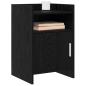 Preview: Nachttische 2 stk. Schwarze Eiche 40 x 36 x 60 cm Holzwerkstoff