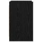 Preview: Nachttische 2 stk. Schwarze Eiche 40 x 36 x 60 cm Holzwerkstoff
