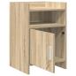 Preview: Nachttische 2 stk. Sonoma-Eiche 40 x 36 x 60 cm Holzwerkstoff
