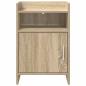 Preview: Nachttische 2 stk. Sonoma-Eiche 40 x 36 x 60 cm Holzwerkstoff