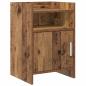 Preview: ARDEBO.de - Nachttische Altholz 40 x 36 x 60 cm Holzwerkstoff
