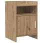 Preview: ARDEBO.de - Nachttische Artisan-Eiche 40 x 36 x 60 cm Holzwerkstoff