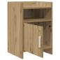 Preview: Nachttische Artisan-Eiche 40 x 36 x 60 cm Holzwerkstoff