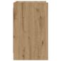 Preview: Nachttische Artisan-Eiche 40 x 36 x 60 cm Holzwerkstoff
