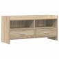 Preview: TV-Schränk 100 x 33 x 47 cm Sonoma-Eiche Holzwerkstoff