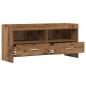 Preview: TV-Schränk 100 x 33 x 47 cm Altholz Holzwerkstoff